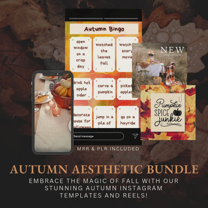 Autumn Aesthetic Bundle | MRR & PLR