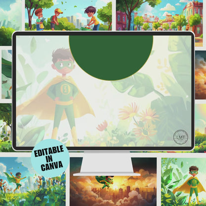 KIDS | "Eco Hero to the Rescue!" | Editable Story-book with Audio | Canva Free