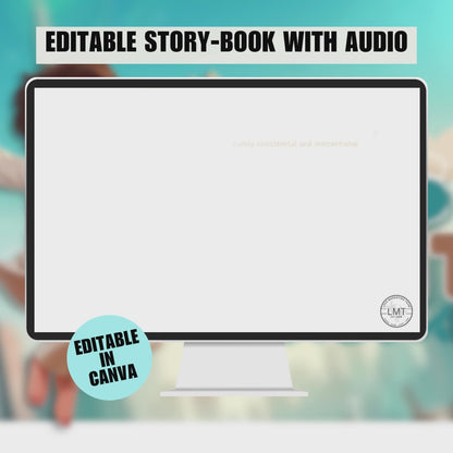 KIDS | " Zaid's Bright Ideas" | Editable Story-book with Audio | Canva Free