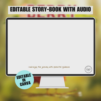 KIDS | "Berry the Bird's Big Nest" | Editable Story-book with Audio | Canva Free