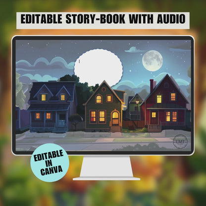 KIDS | " Boys of Tomorrow's Dreams" | Editable Story-book with Audio | Canva Free