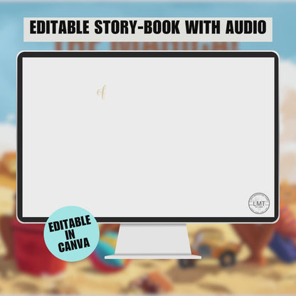 KIDS | "The Magical of Sharing" | Editable Story-book with Audio | Canva Free