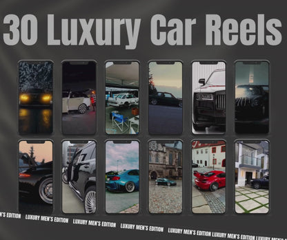 Vol 1. | Mens Luxury Edition | Instagram Reels, Hooks, Captions & Reel Covers | Premium MRR Master Resell Rights