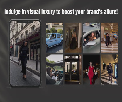 Luxury Lifestyle Aesthetic Stock Videos + Mockups included!! | MRR Master Resell Rights