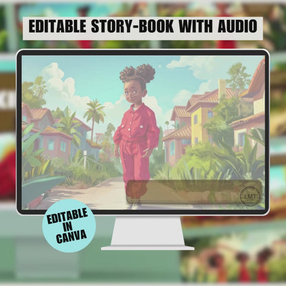 KIDS | "The Kindness Seed" | Editable Story-book with Audio | Canva Free